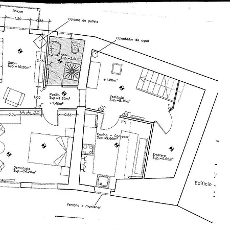 カントリーハウス Casa De Flores Ribeira Sacra *